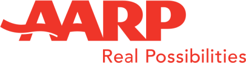 Image of the AARP's logo.