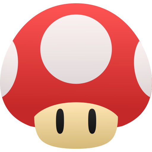 Mario Kart video game graphic called a red shell.