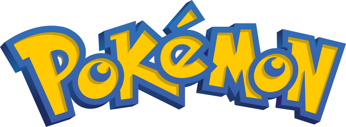 Pokemon card game logo.